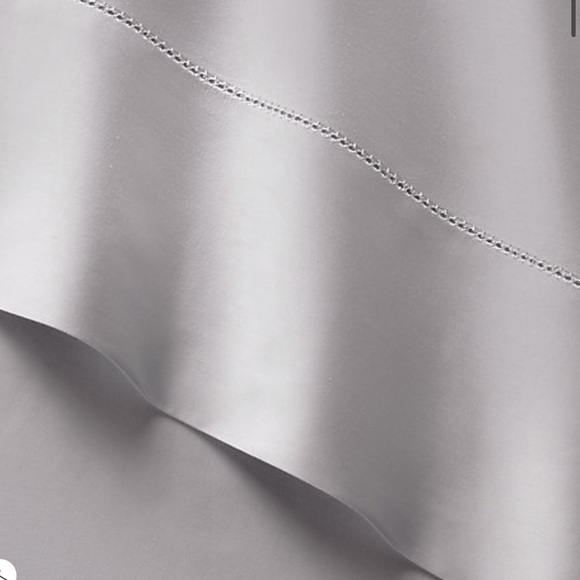 Ralph Lauren Organic Sateen Cotton King Pillowcase Set (2) Platinum $130 NWT - Picture 4 of 10